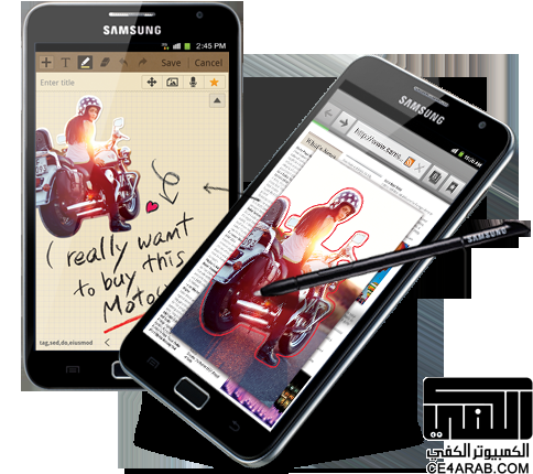 تجربتي مع Samsung Galaxy Note مدعم بالصور