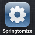 Springtomize 2 : متعددة المهام وتفوق الوصف