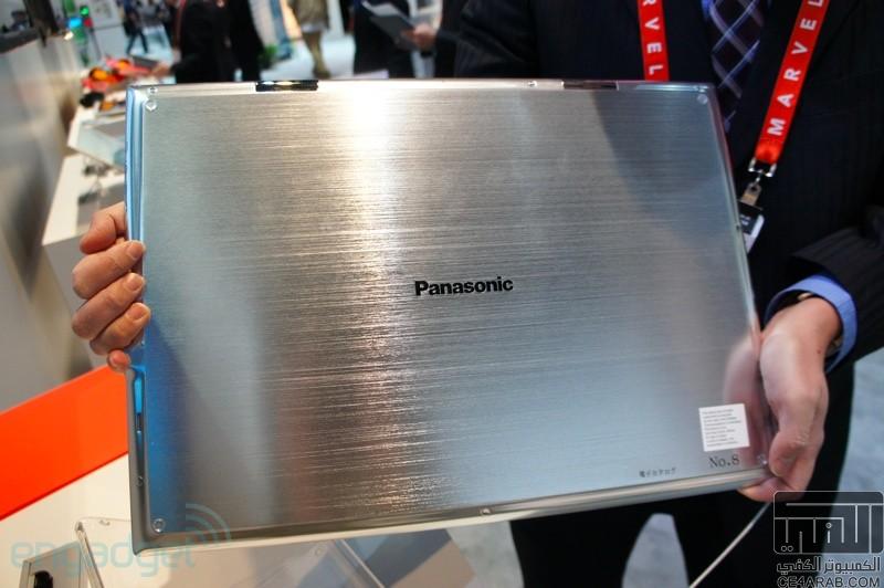 Panasonic : أول تابلت باعلى دقة 4K وبنظام الويندوز 8 برو