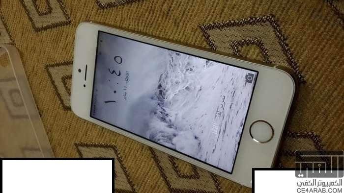 ايفون 5s ذهبي مستخدم - الدمام - الرياض