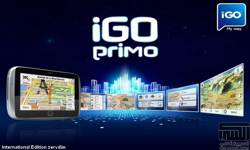 برنامج الملاحة الشهير (IGO Primo (9.6.5