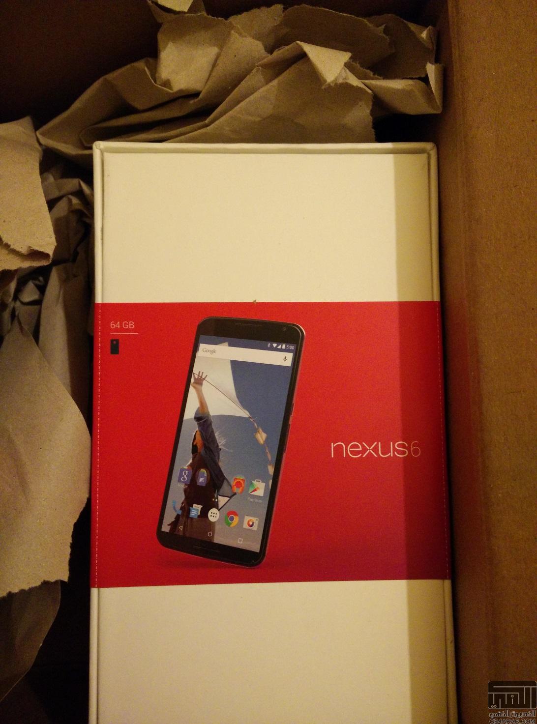 تجربة ناجحة بطلب Nexus 6 من أمازون الالماني ( بسعر أقل من Google Play ) !!