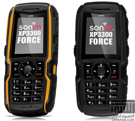 جهاز قوي جدا (ليست المواصفات بل المواد المصنوع بها الجهاز ) : الهاتف المحمول XP3300 Force من شركة Sonim