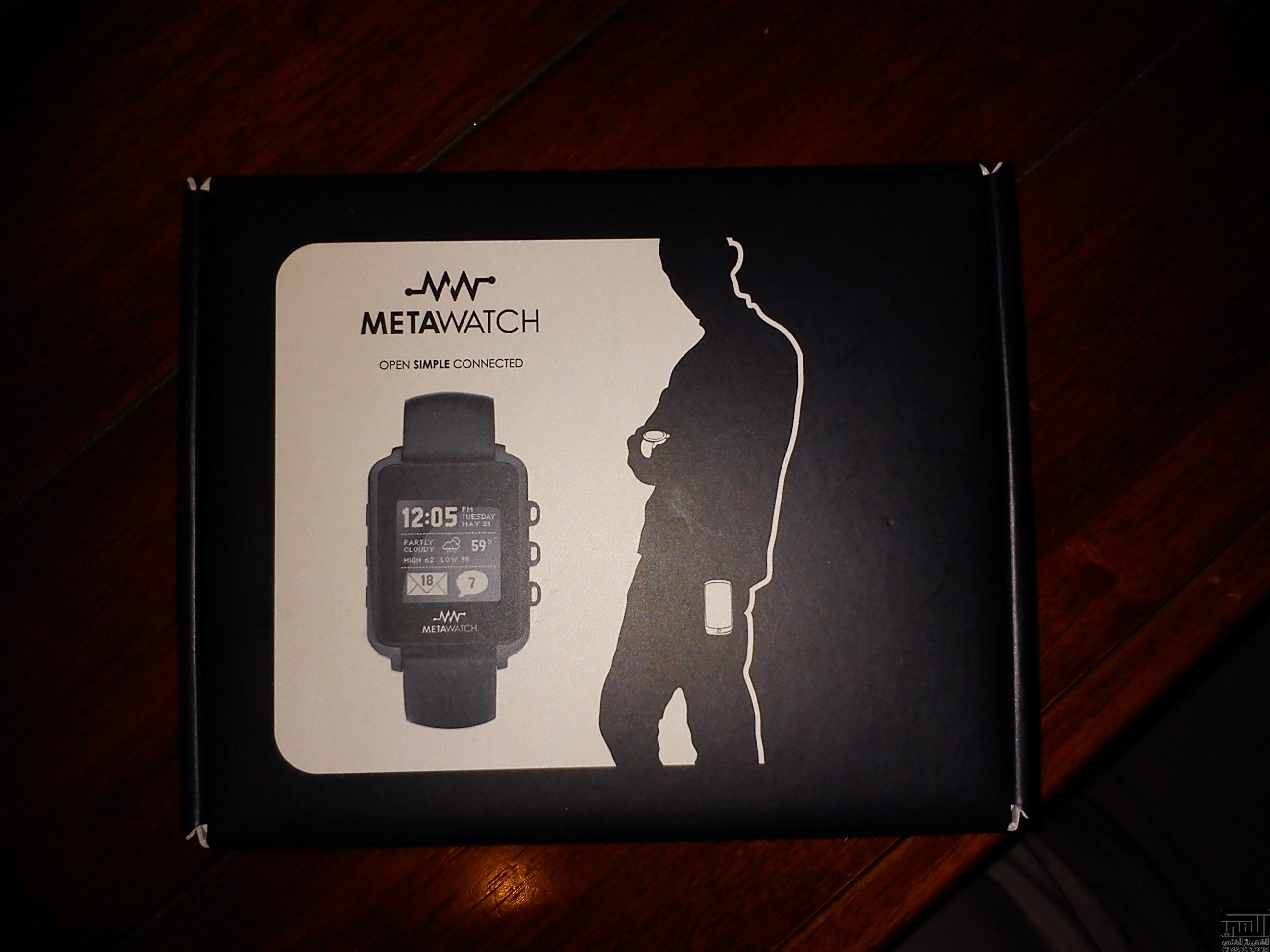 3 ساعات smartwatch للبيع (metawatch- liveview - inpulse)