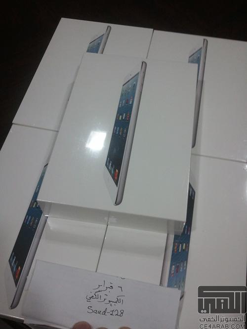 أجهزة iPad mini بتغليف المصنع 16 جيجا واي فاي أبيض / الشرقية