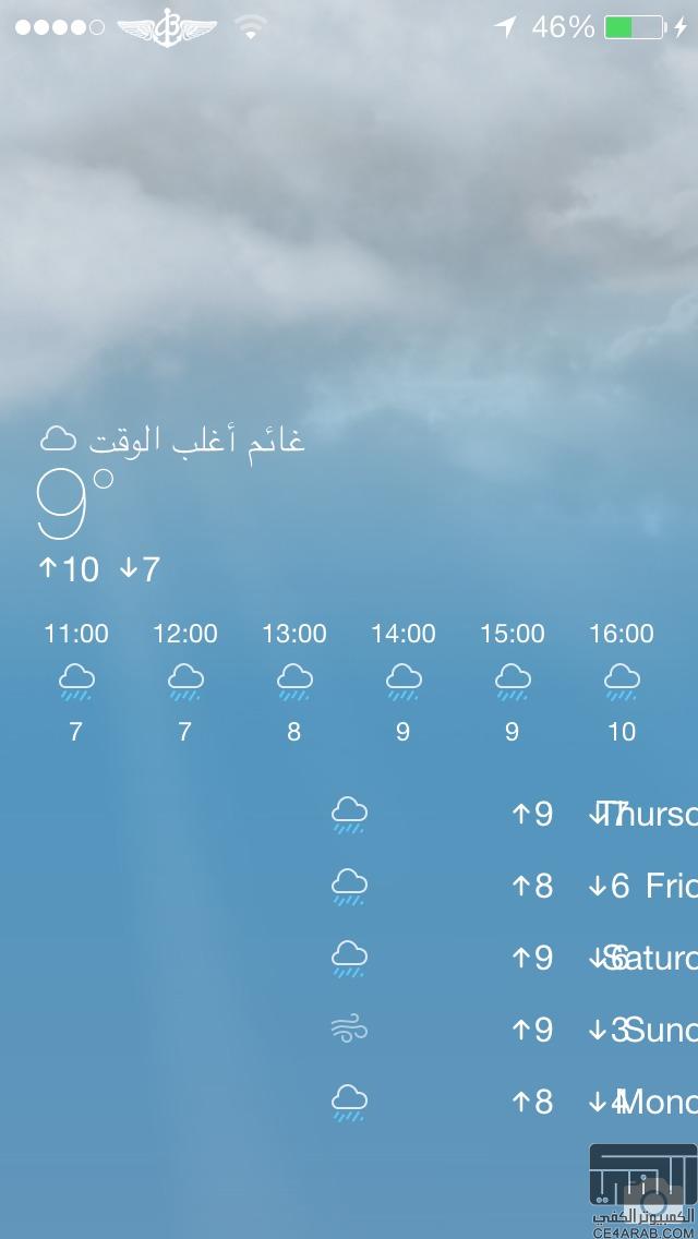 خبر سااار اخيرر تم تحديث برنامج الطقس الشهير Forecast 7
