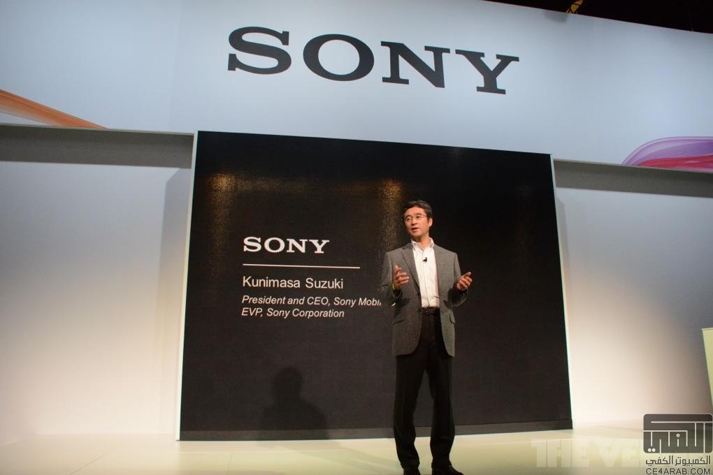 تغطية مؤتمر Sony المقام في برشلونة بمعرض MWC 2014