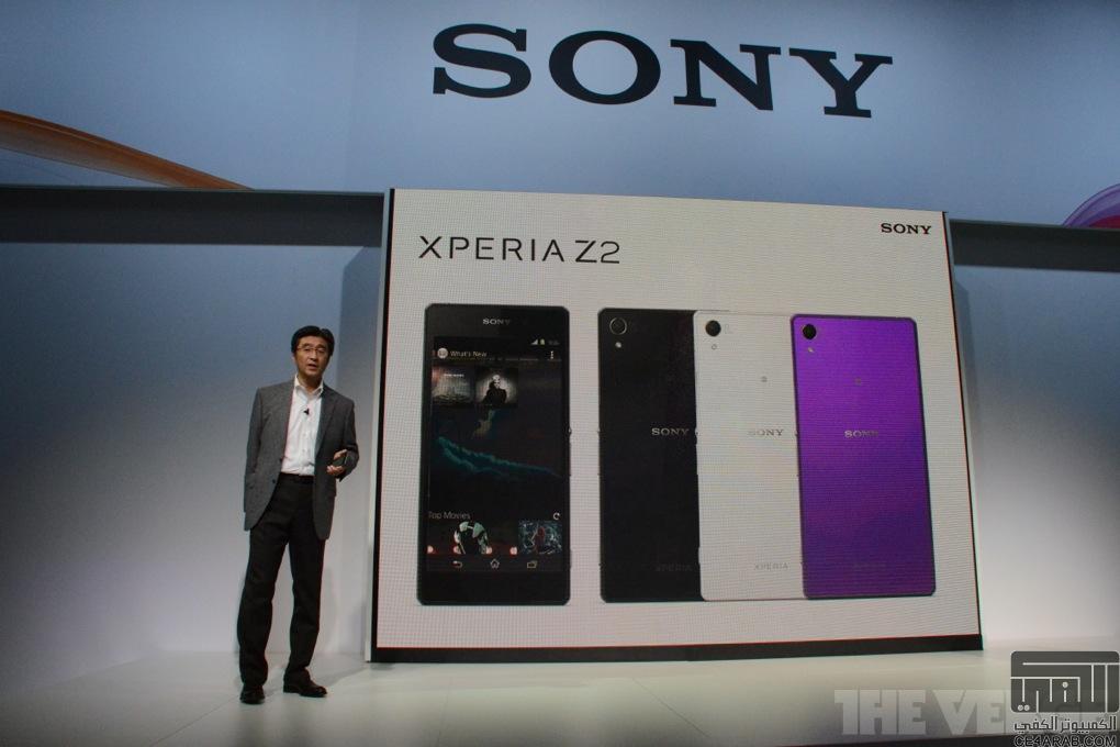 تغطية مؤتمر Sony المقام في برشلونة بمعرض MWC 2014