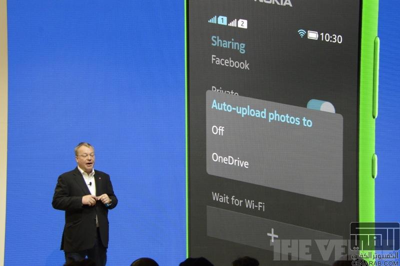 تغطية مؤتمر نوكيا المقام في برشلونة بمعرض MWC 2014 تغطية مؤتمر نوكيا المقام في برشلونة بمعرض MWC 2014