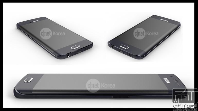 منذ لحظات تسريب صور رسمية للجالكسي S6 إيدج من موقع CNET Korea