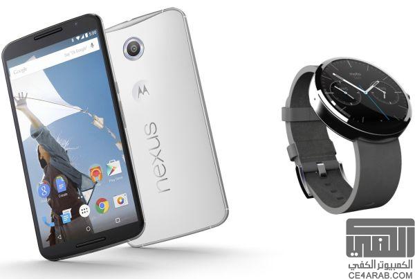 رد: بيع Nexus 6 و .Motorola moto X 2nd Gen و ساعات Moto 360 ((دفعات وعروض جديدة ))