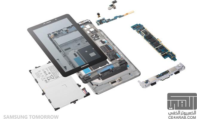 Galaxy Tab 7.7 : لنلقي نظرة داخل تابلت سامسونج :)