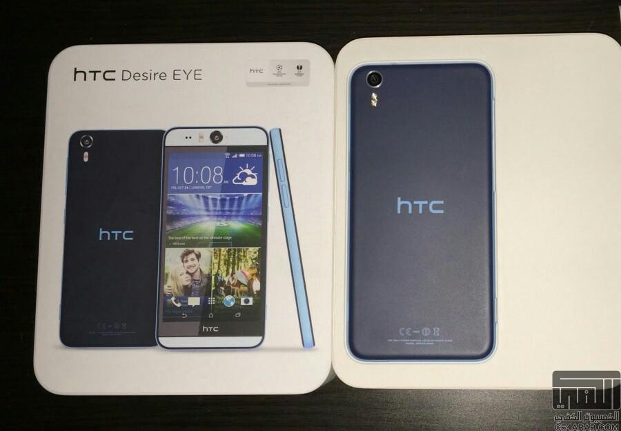 » للبيع جهاز HTC Desire Eye اخو الجديد 16 جيجا - لون كحلي «