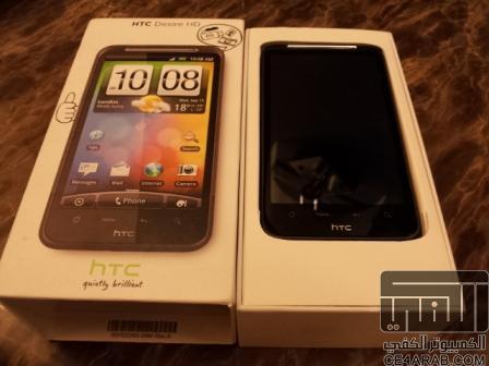 HTC Desire HD للبيع-إستخدام شهر-كامل أغراضه