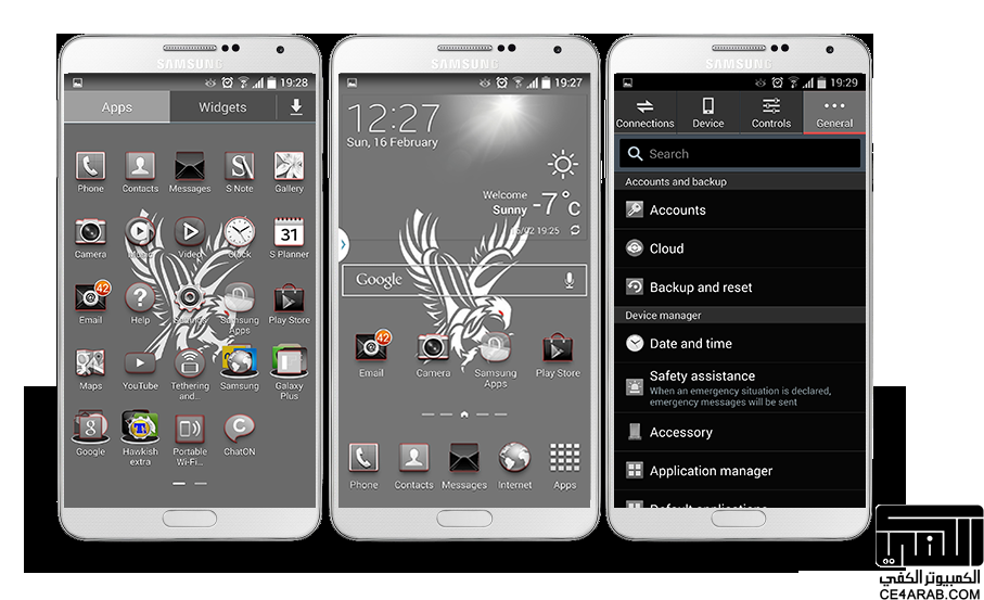 روم مطبوخ جديد للنوت نسخة 4G - N9005 بأحدث إصدار N9005ZHUENE3