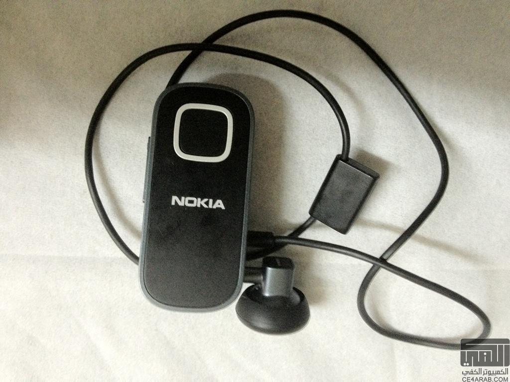 شرح طريقة اقتران سماعة Bluetooth Nokia BH-512 مع جهاز +iphone 4s