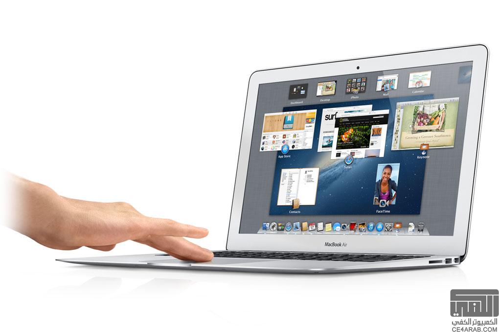 لاب توب MacBook Air الجديد من ابل , بطارية تصل 12 ساعة