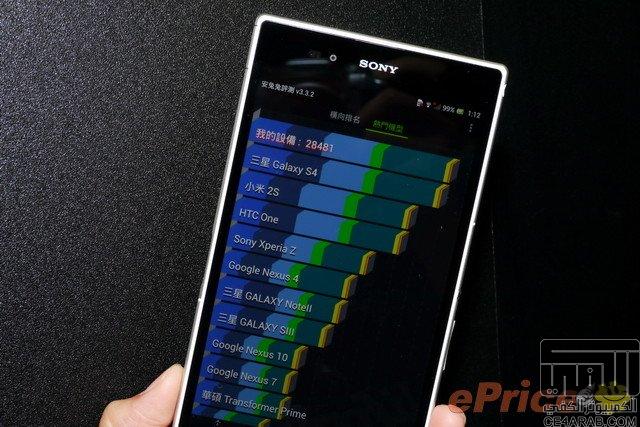Sony Xperia Z Ultra يحقق نتائج باهرة على البنشمارك
