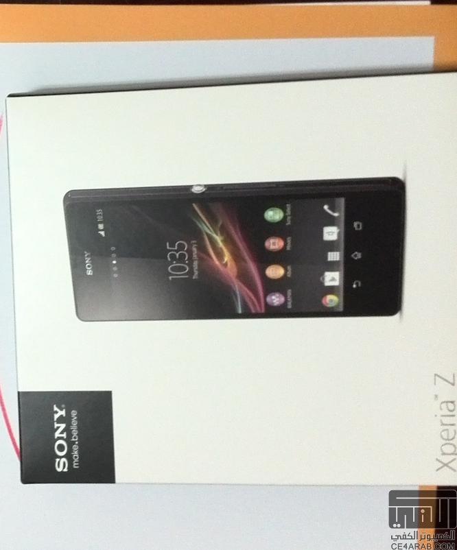 SONY XPERIA Z 4G LTE  اللون اسود للبيع