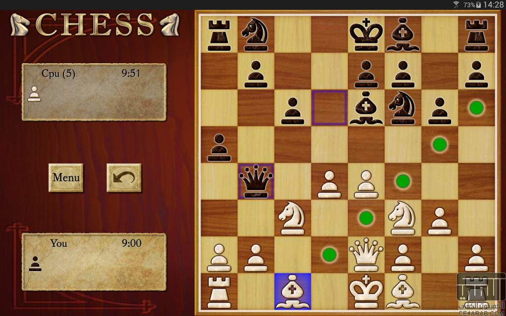حصريا : حمل لعبة الشطرنج الرائعة على الاندرويد Chess Free 2.01