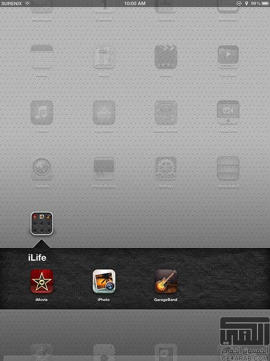 ثيم ayecon for iPad للايباد