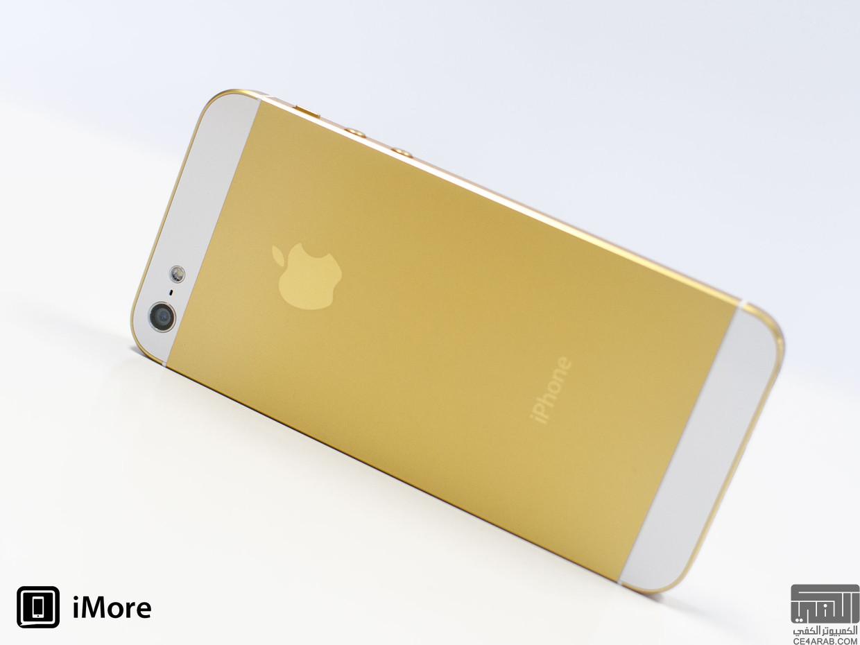 تأكيدات جديدة بوجود اللون الذهبي وماسح البصمات في آيفون 5S