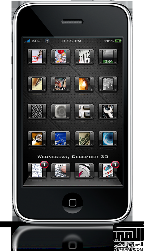 البحث عن ثيم GT v1.2 theme for iPhone