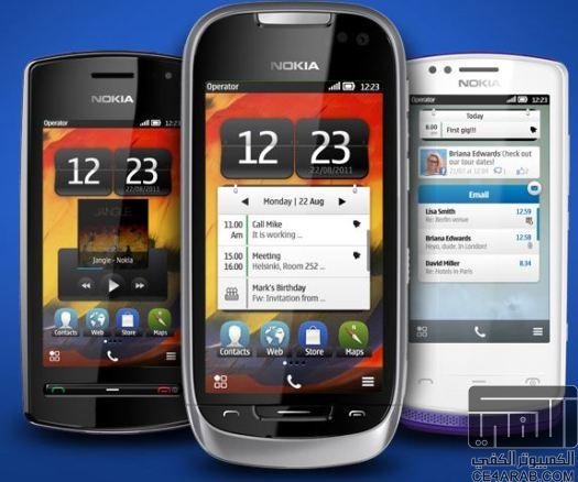 نوكيا تقوم بطرح الهاتفين 700 و701 في الأسواق بنظام Symbian Belle