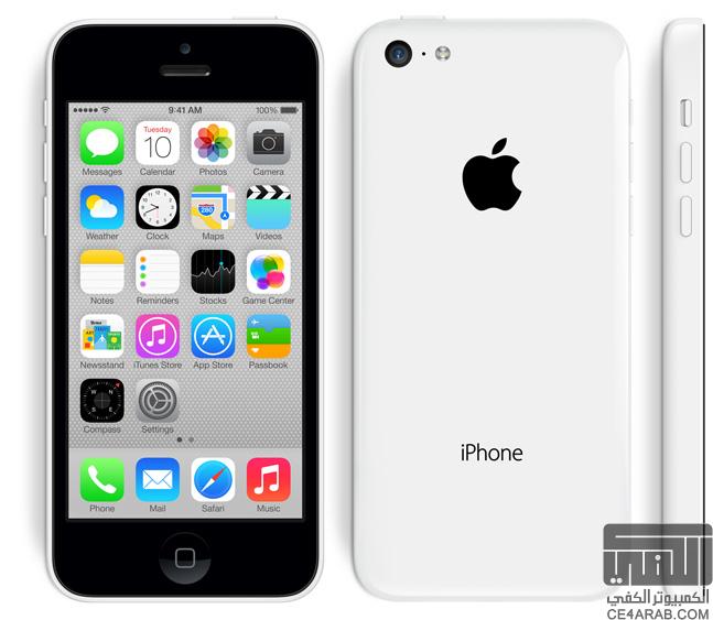 الايفون iphone 5C ١٦ غيغا جراب مجاني+ FaceTime +4G بسعر 1999 ريال