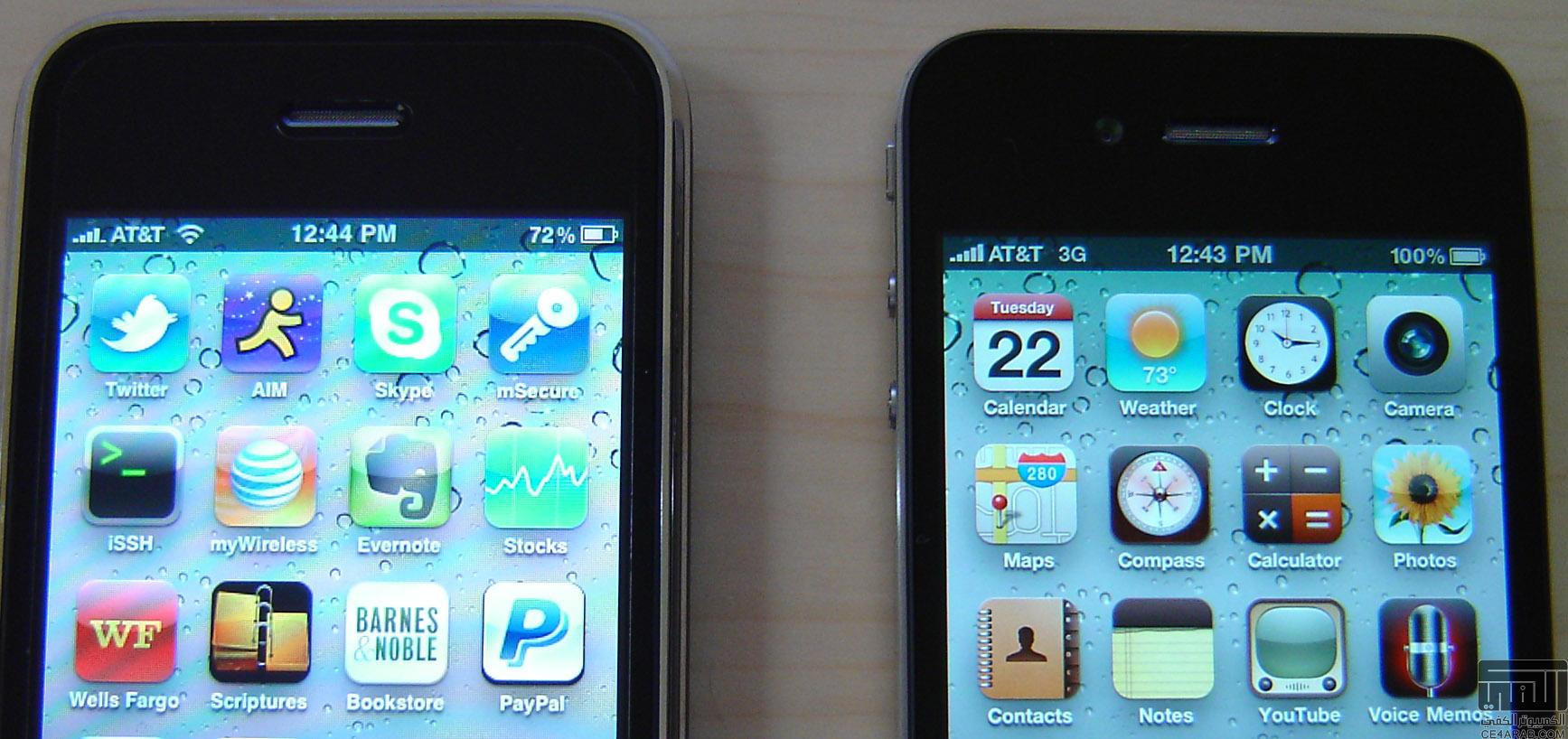 أنطباعات الأولية عن الهاتف المحمول iPhone 4 لحد الآن