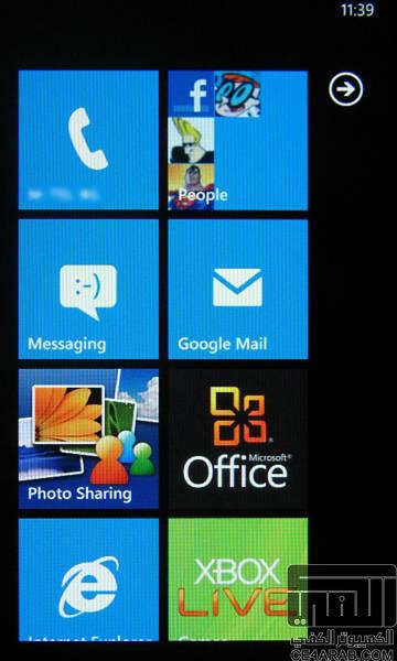 عيوب Windows Phone 7 كثيرة و سوف تؤدي الى فشل النظام