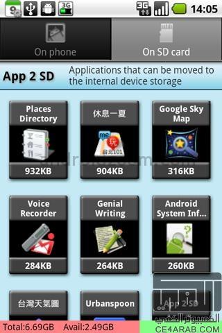 حمل برنامج  App 2 SD