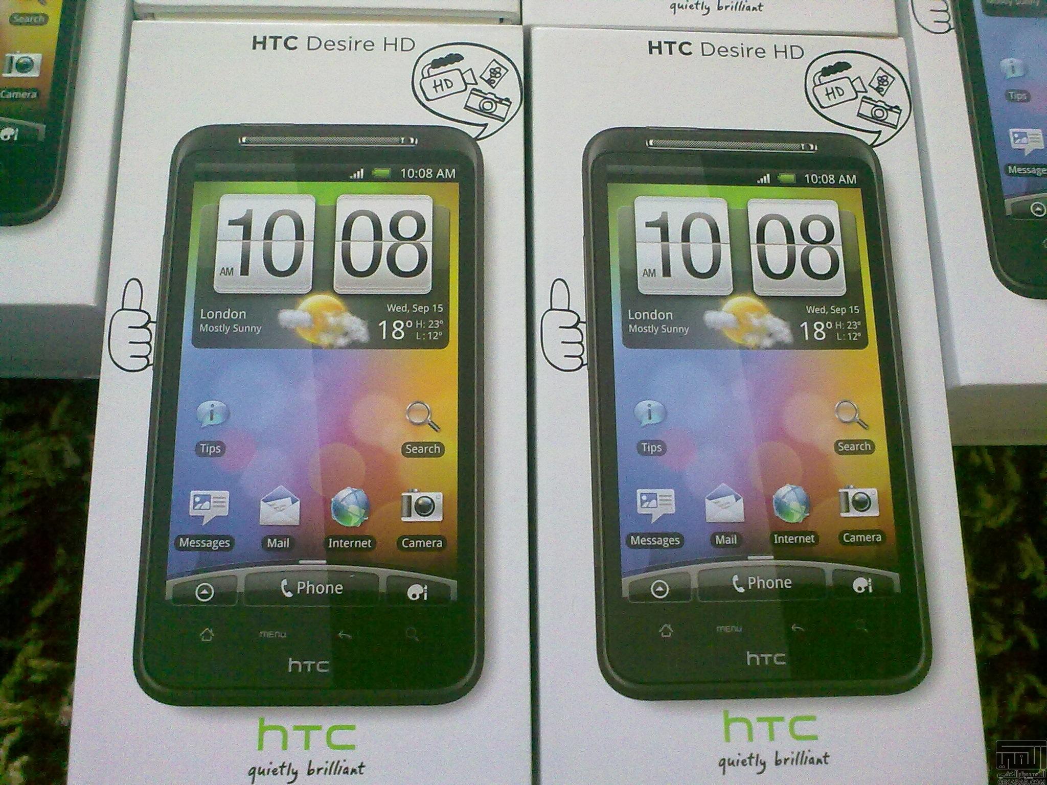 HTC Desire HD      اتش تي سي ديزاير اتش دي للبيع
