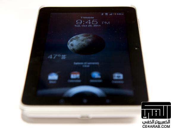 استعراض لسوفتوير جهاز T-Mobile HTC Flyer  بنظام Android 2.3.4