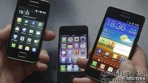 سامسونغ تتفوق على ابل في مبيعات الهواتف الذكية الشهرين الماضيين