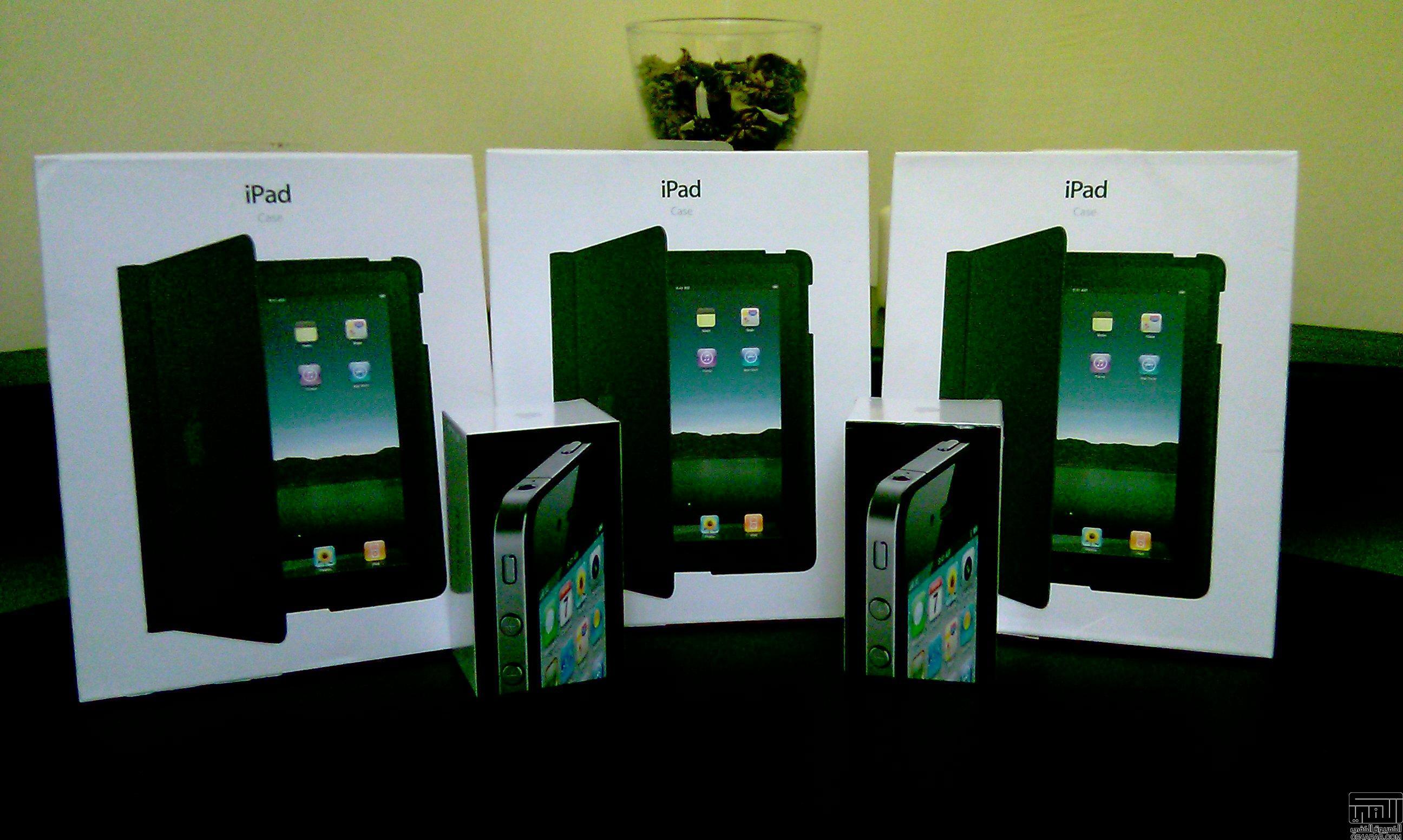 2 ايفون 4 و 3 ipad case