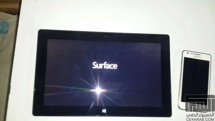 ( للبيع ) تابلت  Microsoft Surface RT 32g +كيبورد+ شحن مخفض!!