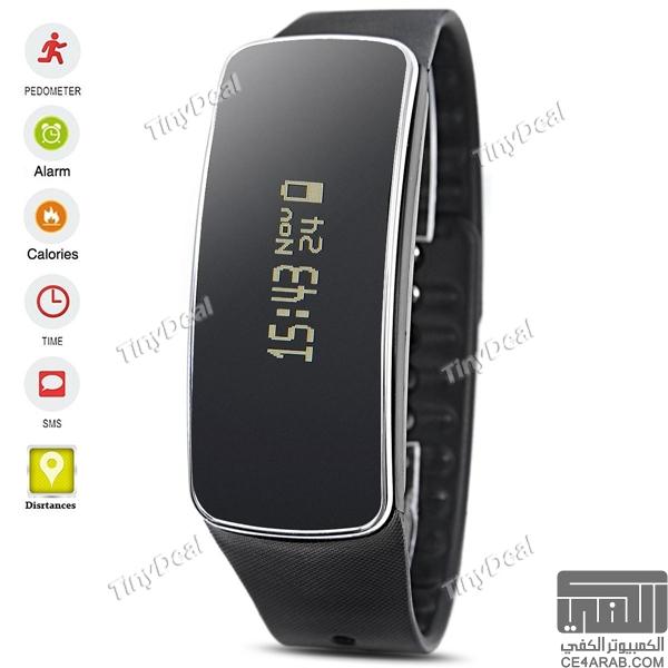 Fashion Smart Bluetooth SMS/Calls Reminder Sports/Sleep Monitor Intelligent Sports Watch for IOS/Android