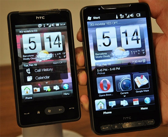 Touch HD Mini جديد HTC بنظام WM6.5.3 و شاشة HVGA