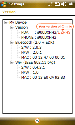 Upgrade your Samsung OMNIA -Vista[ترقية جهاز الامونيا من خلال نظام ويندوز فيستا]