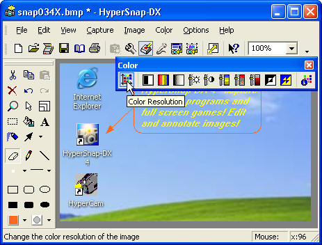 HyperSnap 6.31.01 البرنامج الأسرع والأخفف فى التقاط الصور وعمل الشروحات