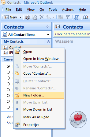 كيف تقوم بنسخ الـ Contacts من الايفون إلى Outlook