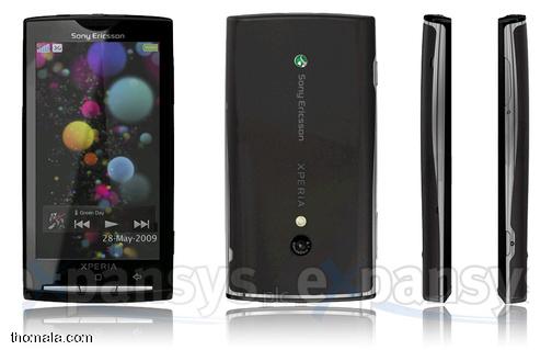 Sony Ericsson Xperia X3 Android Rachael