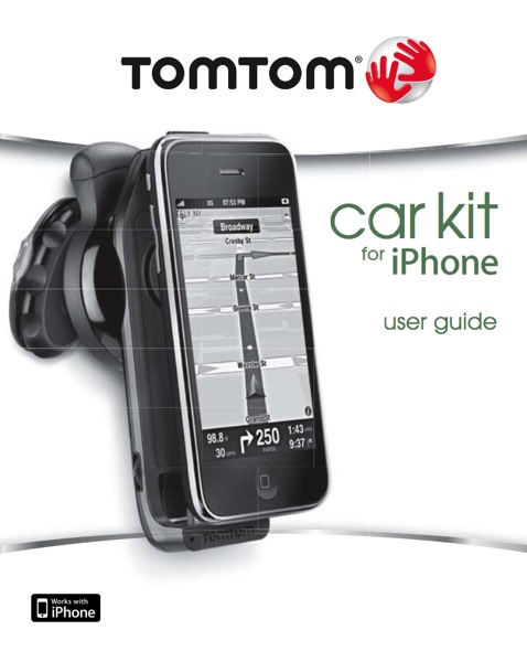 TomTom Car Kit عدة السيارة لبرنامج الملاحة !!!