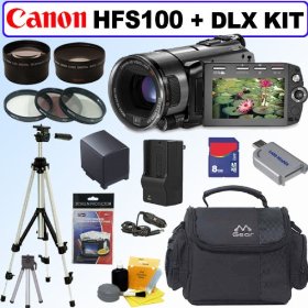 تم شراة كاميرة Canon VIXIA HFS100 HD  من امازون