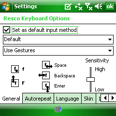 الاصدار الحديث من برنامج الكيبورد العربي Resco Keyboard Pro v5.11 مع تعريب للجهاز