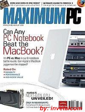 عدد أغسطس لمجلة Maximum PC №8