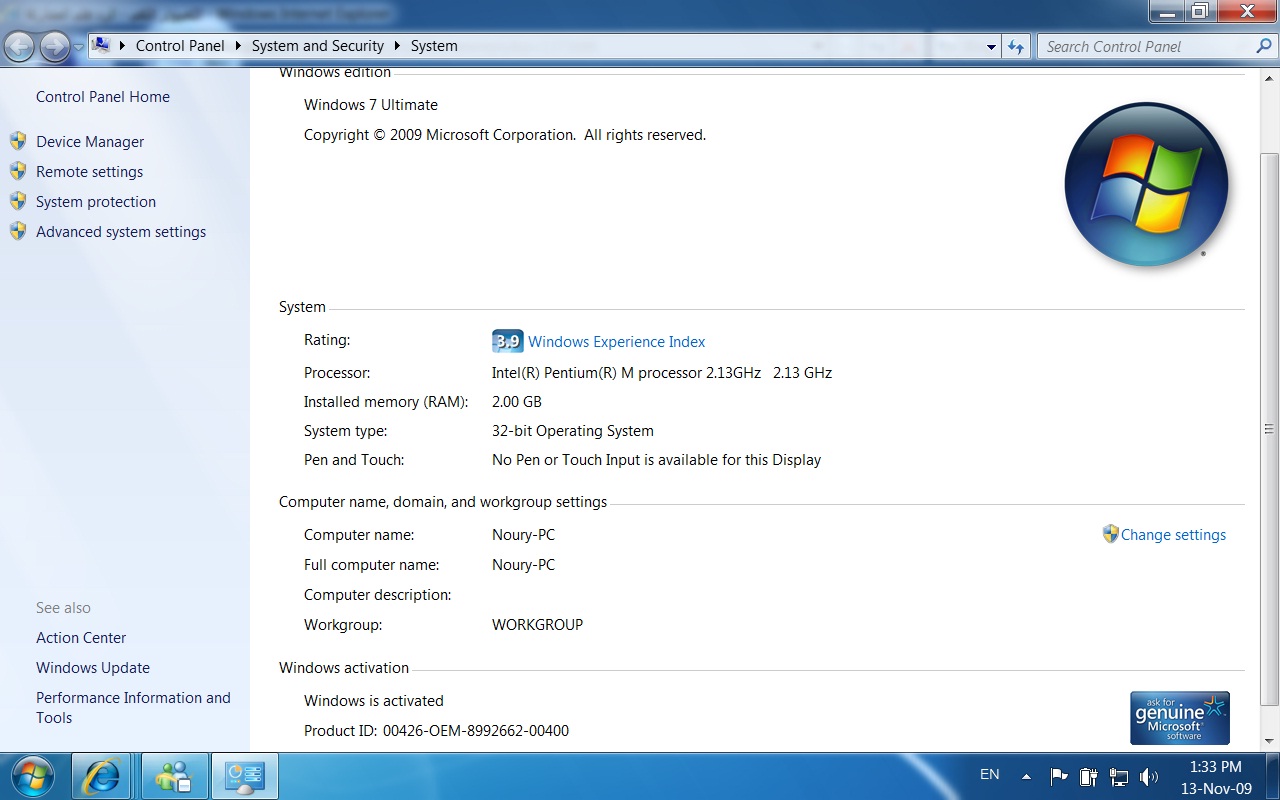 Windows 7 بسعر مغري جدا و اصلي 100% (السعودية فقط)